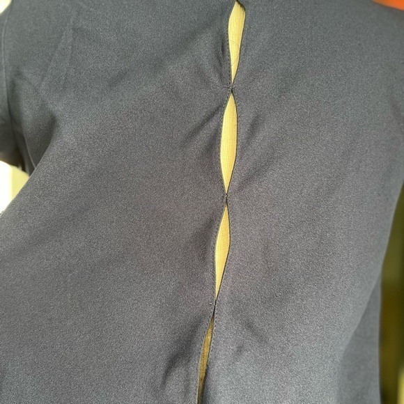 Navy blouse great material NWT‎ ZARA - Picture 9 of 12